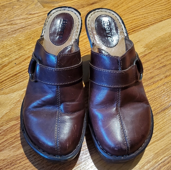 Born leather clogs. Size 6. Brown. Great shape, these shoes will last fo… - Picture 3 of 9